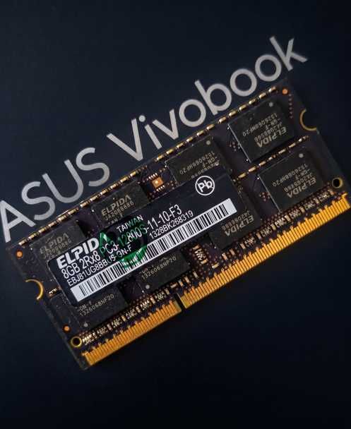 Оперативна пам'ять 8GB Elpida (Micron) DDR3 1600MHz PC3 1.5V швидкісна серія 11-10-F3 Оригінал, Японія
