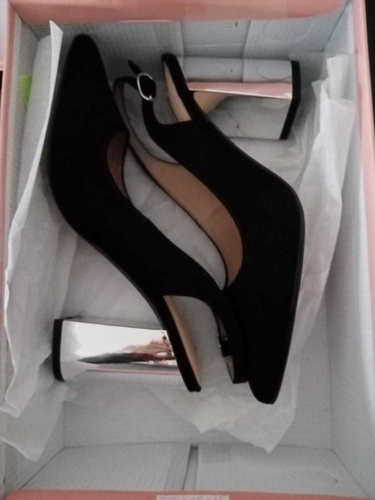 Sandálias de salto Bloco