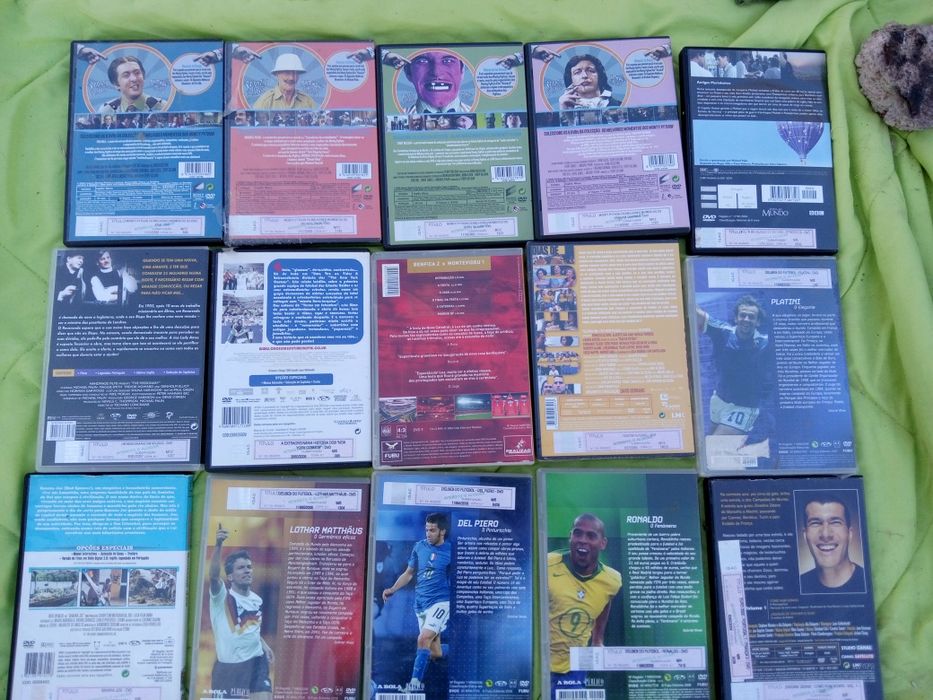 30 DVDs incluindo Big com Tom hawks