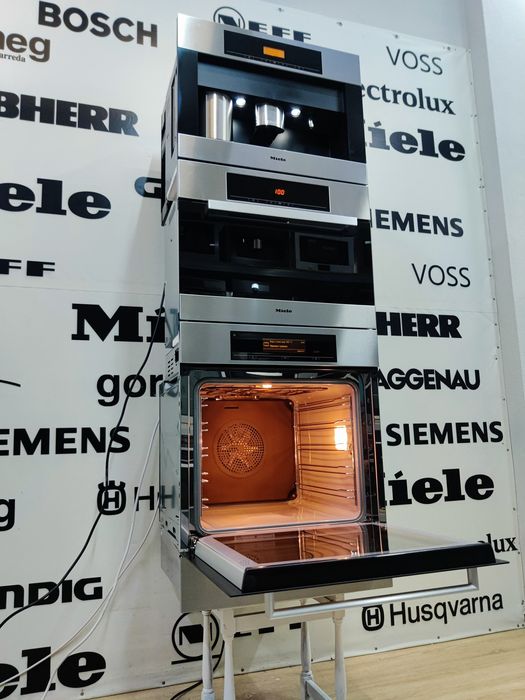 Шикарний комплект Miele™4в1.Духовка+Пароварка+Кофемашина+Підігрів їжі