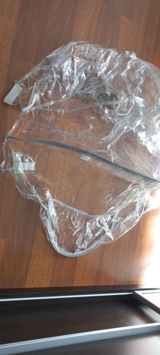 Śpiworek i folia do wózka zestaw