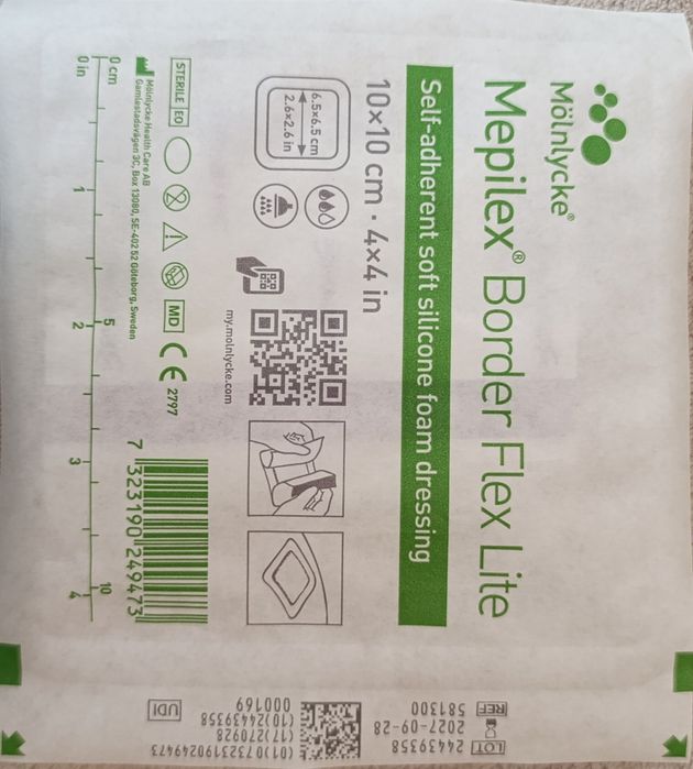 Opatrunek Molnlycke Mepilex Border Flex