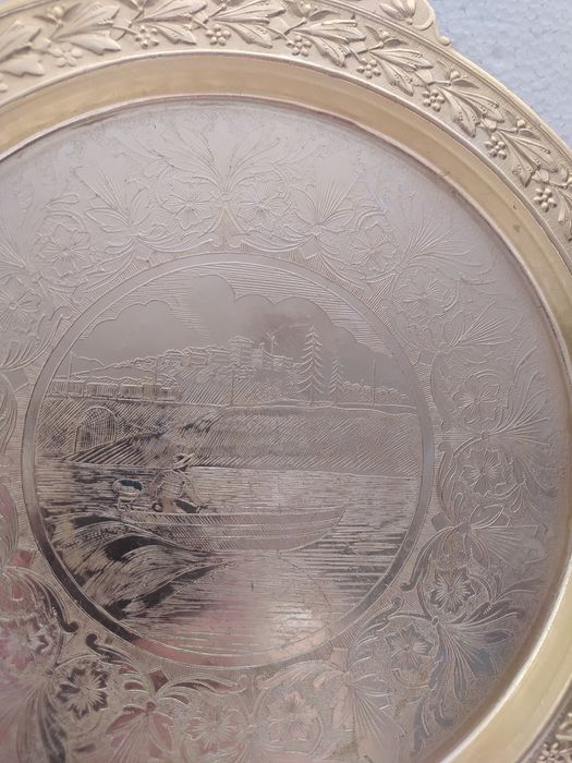Taca ZSRR lata 80-te 20 karatowe złoto aluminiowa