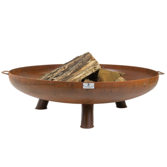 Duże Palenisko ogrodowe XL 100 cm Stal Corten grubość 3mm + Gratis