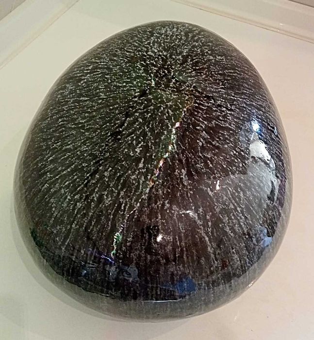 Arte Moderna Centro mesa em  Cerâmica Vitrificada Ovo Meteorito