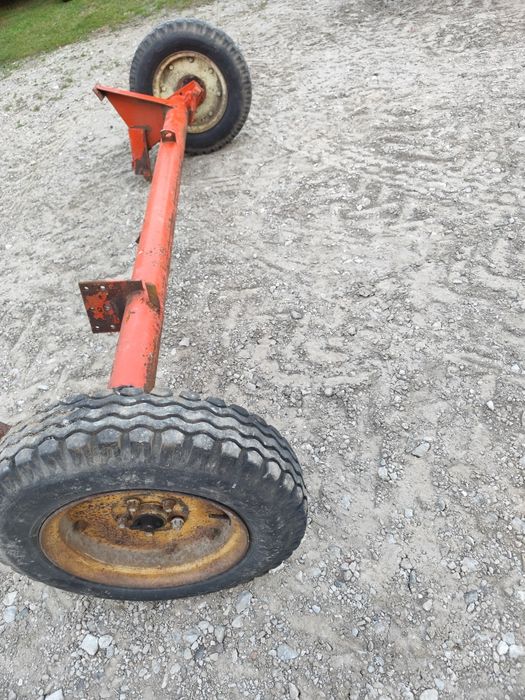 Oś ośka przyczepa wózek platforma