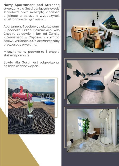 WIOSNA! Jacuzzi,Altana,Grill,Ognisko Apartament 4 os./5 os koło Chęcin