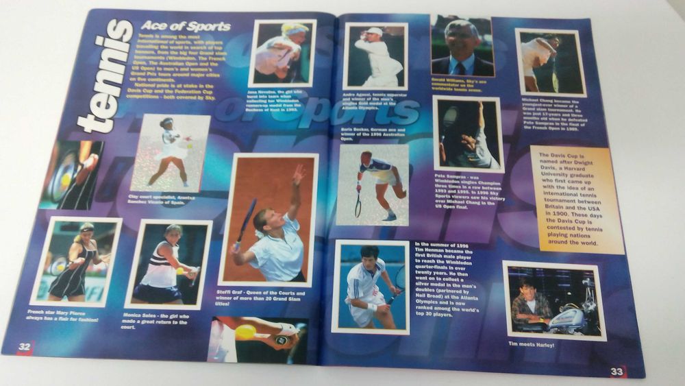 Caderneta de cromos Sports Sticker Collection