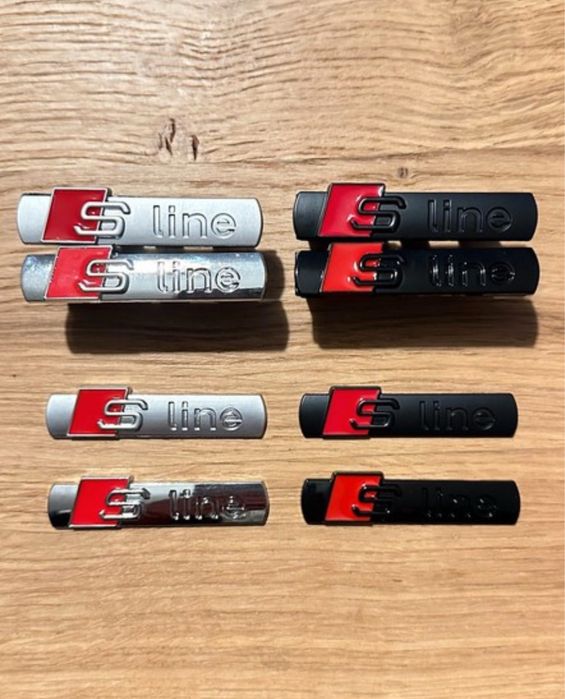 Simbolos Audi Sline Grelha Laterais