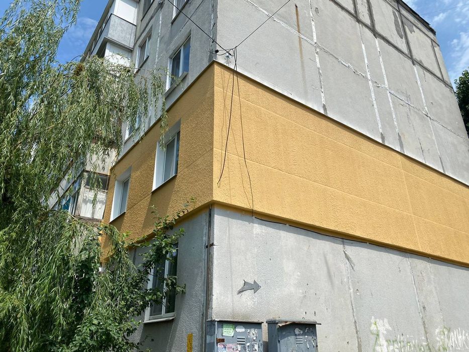 Утеплення будинків пінопластом, мінватою/ Штукатурні фасадні роботи