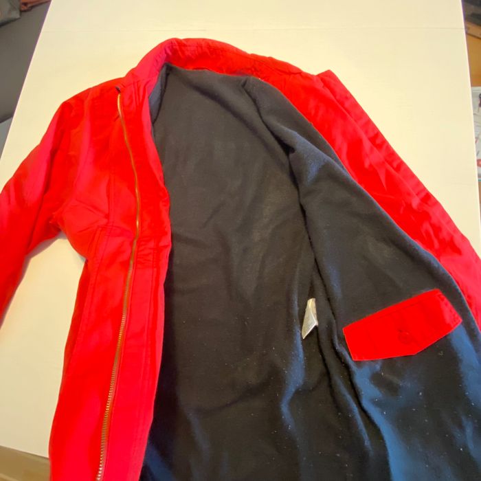 casaco comprido de inverno 3/4 forrado de mulher M