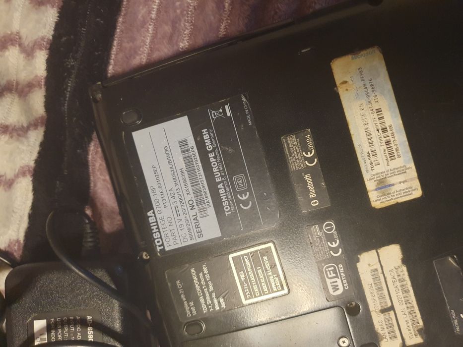Portátil Toshiba