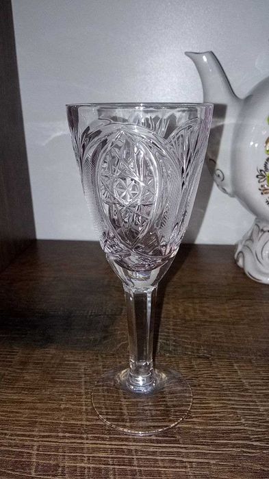 Бокалы фужеры хрустальные 10шт