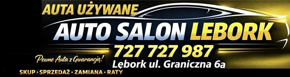 Auto Salon Lębork top banner