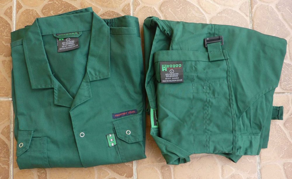 spodnie ogrodniczki i bluza - ROBOD - model MONTER PLUS - 182/108