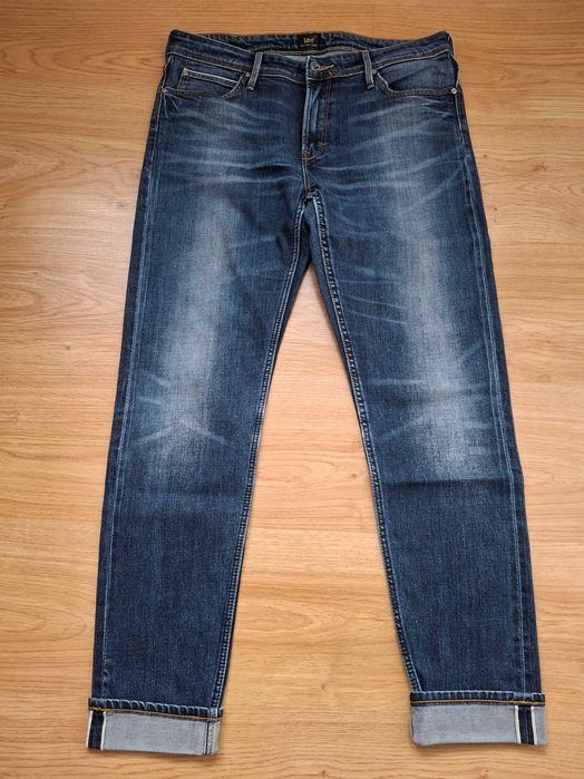 Spodnie damskie dżinsowe marki Lee model Sallie Selvage rozm. W28 L31