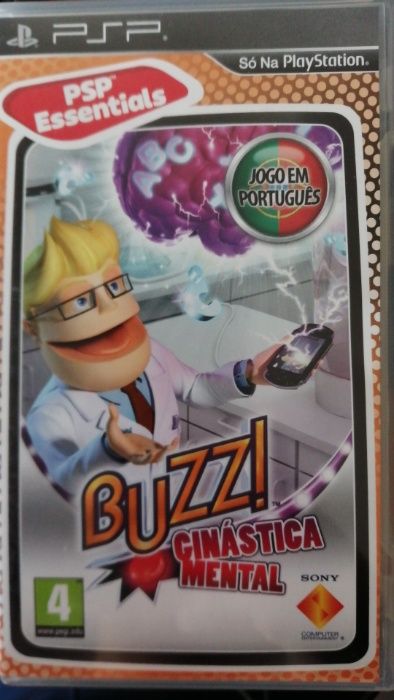 Jogo PSP- Buzz! Ginástica Mental