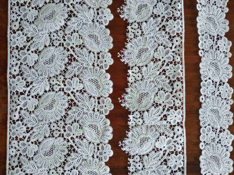 кружево белое шитье прошва  Италия Бельгия Франция solstiss