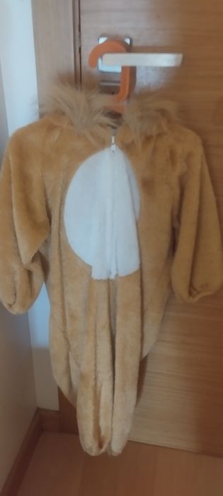 Disfarce leão/macacão