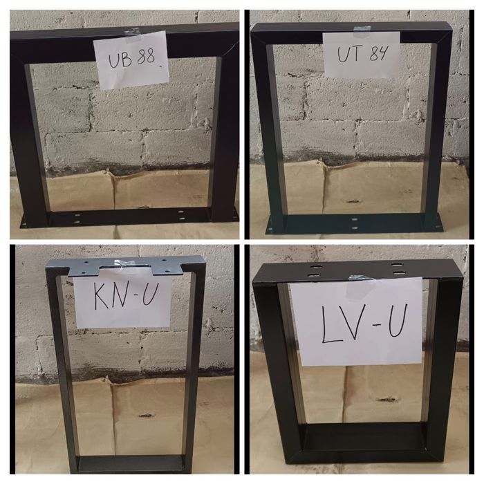 Розпродаж залишків: ніжки для столів, опори металеві, опт