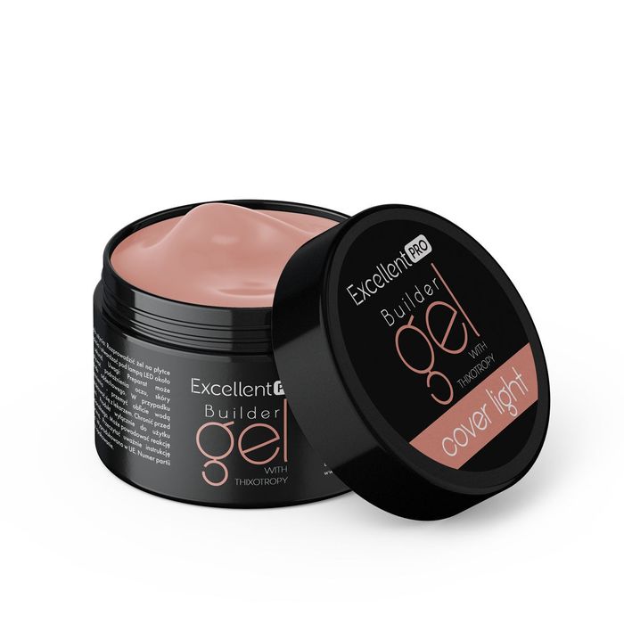 Excellent PRO Builder Gel With Thixotropy żel budujący Cover Light 50g
