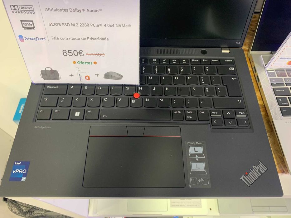Lenovo Thinkpad T14 Gen 4 Novo | i7-1355U | 16GB/ 512GB NVMe + EXTRAS