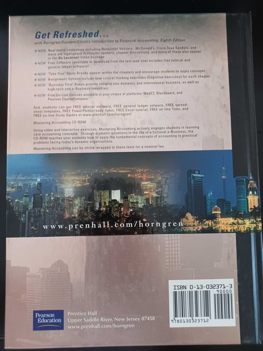 Introduction to Financial Accounting: International 8th Edition