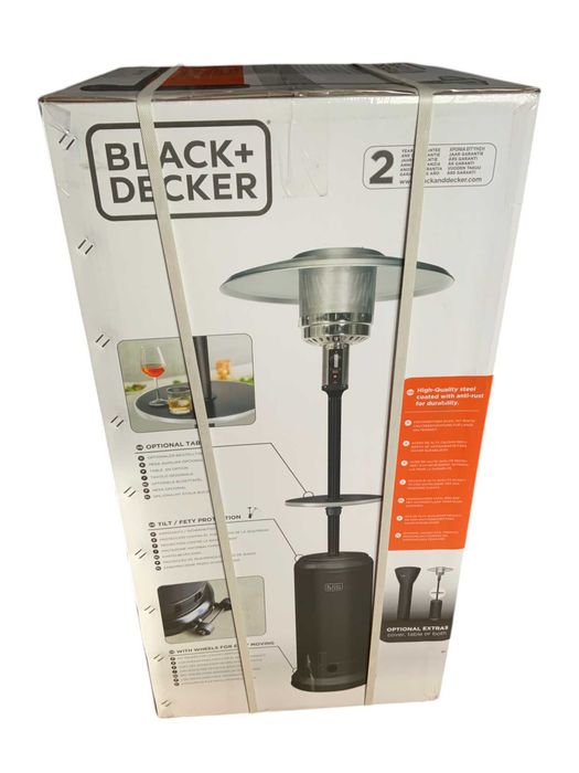 Aquecedor a gás exterior/esplanada Black&Decker 13kw