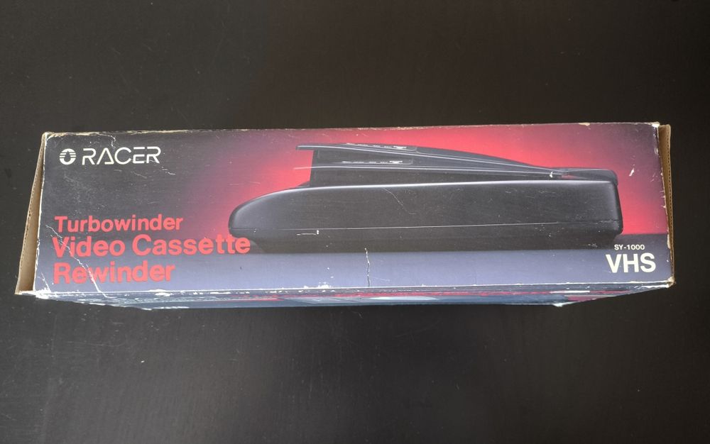 Rebobinador de cassetes VHS