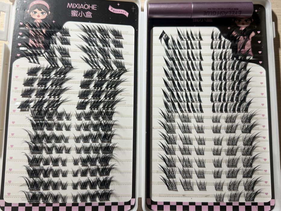 Косметика ВСЕ РАЗОМ+вії з клеєм