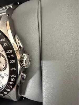 Relógio Hamilton Jazzmaster Performer Auto Chrono 42 mm em prata