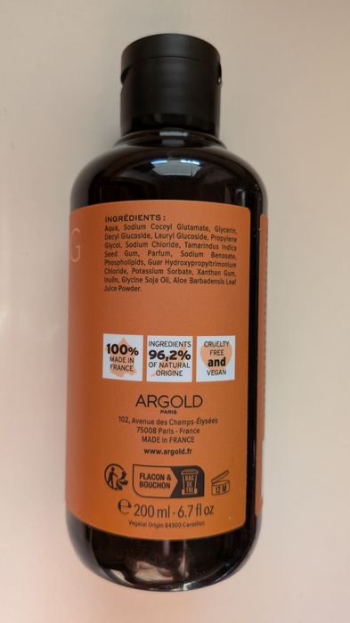 Nowy szapon Argold Paris wygładzający