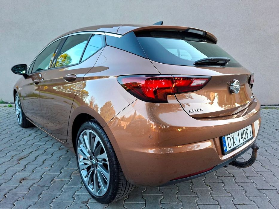Opel Astra K 1.4 Turbo 150KM * PÓŁSKÓRA ALU 18 NAVI KAMERA * 100% Bezwypadkowy !