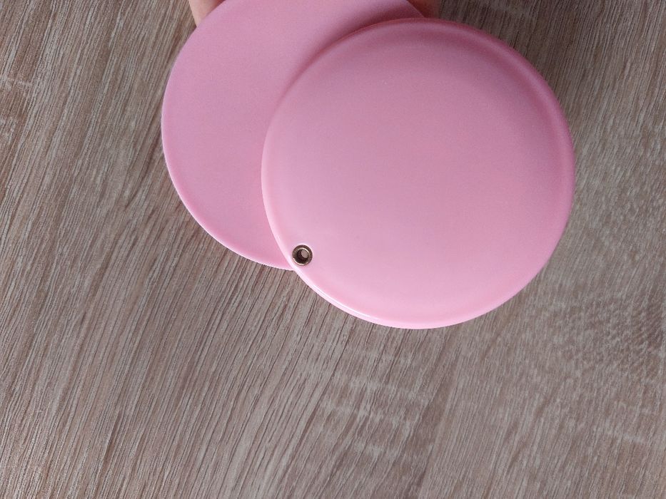 Mini lusterko różowe