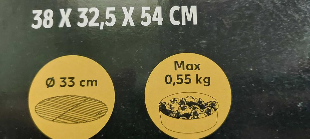 Klasyczny grill okrągły