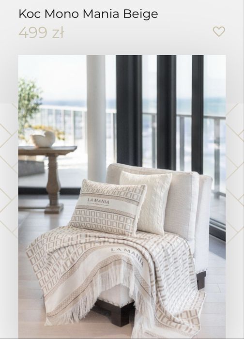 Koc narzutka La Mania