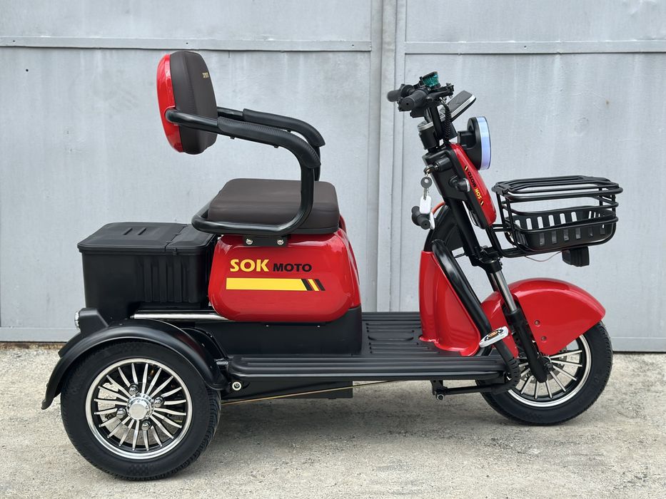 Електричний трицикл Sok Moto 1500W‼️в наявності‼️