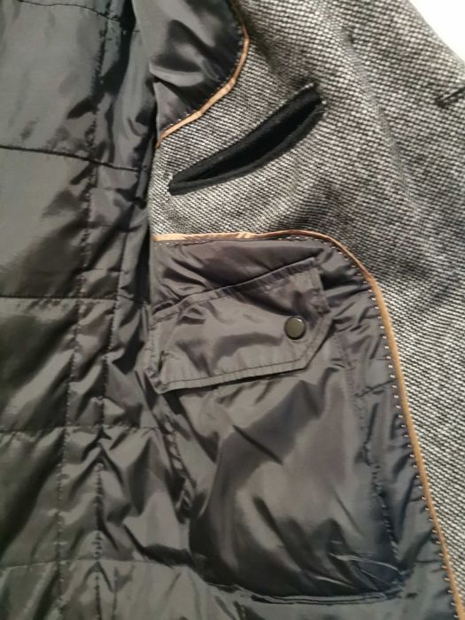 Casaco fazenda comprido Homem da Zara