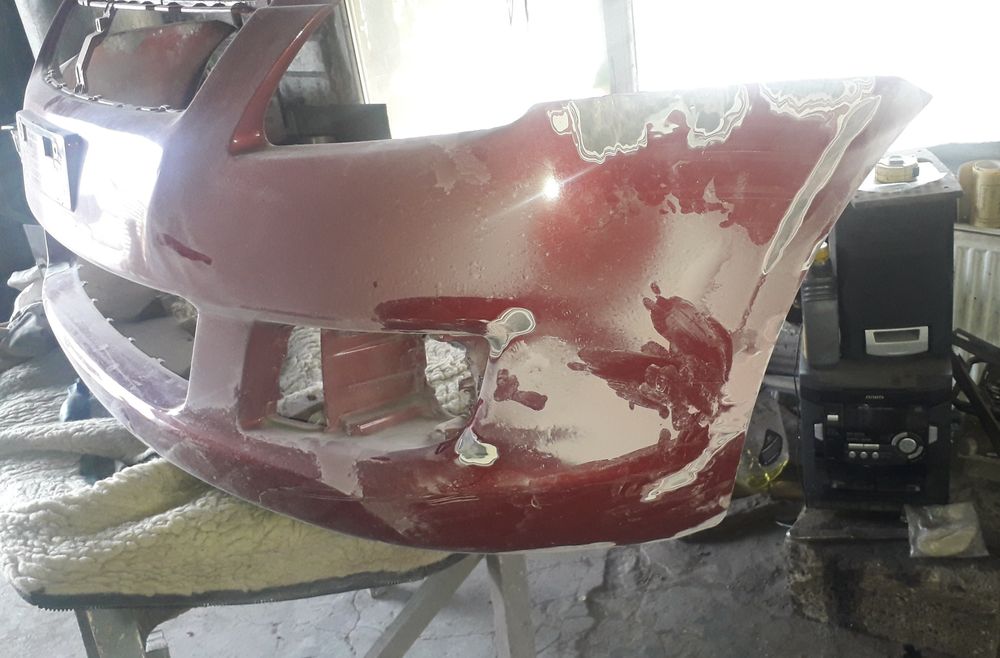 Пайка пластмассы,  бампера