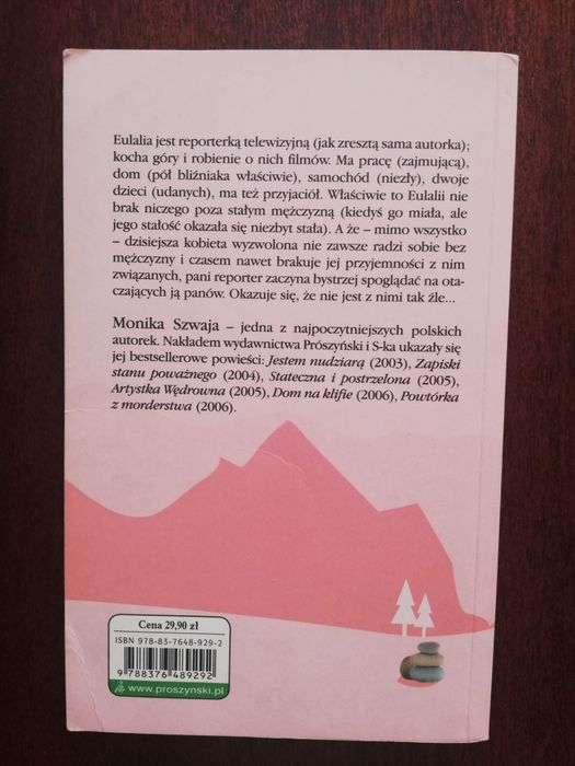 Książka Monika Szwaja "Romans na receptę"