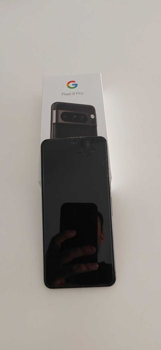 Google Pixel 8 Pro 12/256gb Obsidian (matte black) + Capa + Carregador 30w