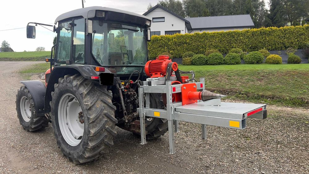 Łuparka do drewna – elektryczna + WOM, ocynkowana