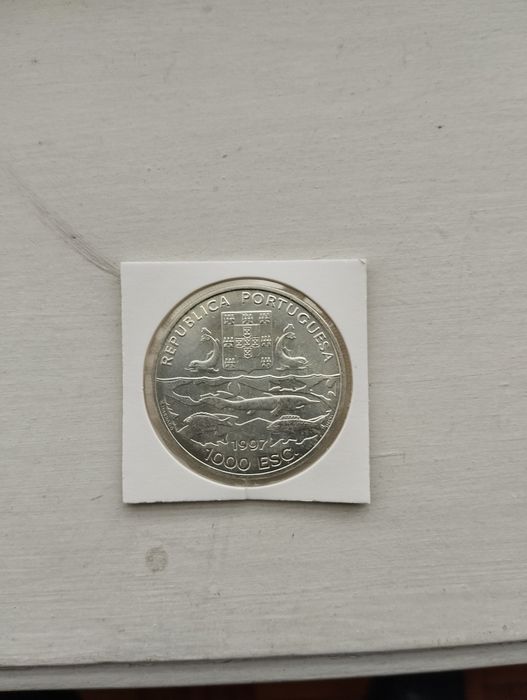 Moeda de 1000 escudos nova