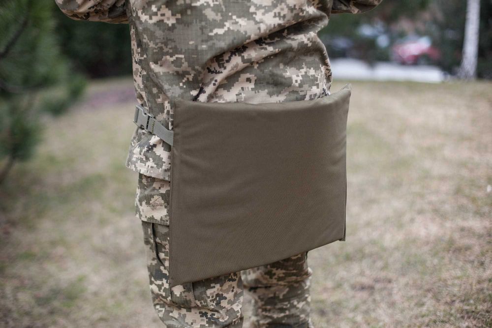 Каремат військовий, піджопник, тактична сідушка Хакі