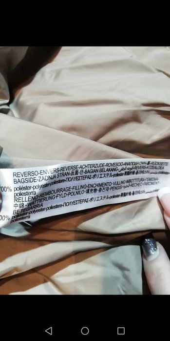 Продам женский новый пуховик Zara.