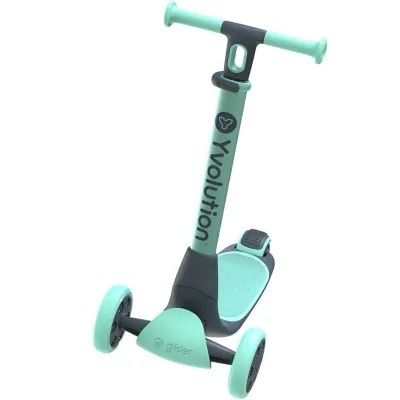 Трёхколёсный самокат YVolution YGlider Nua Зеленый (Y101263)