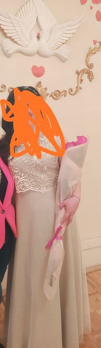 Свадебные, вечернее платье и туфли