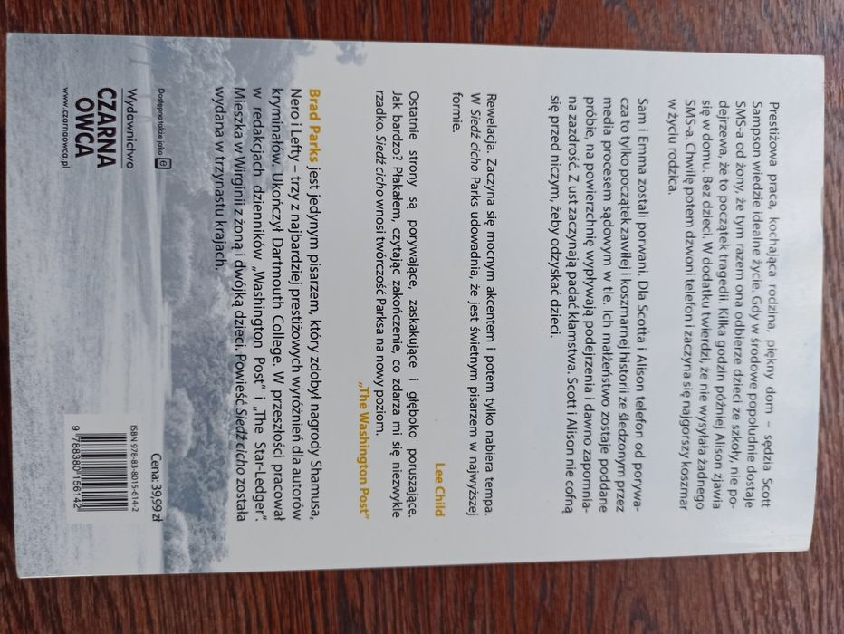 Kryminał,,Siedź cicho"