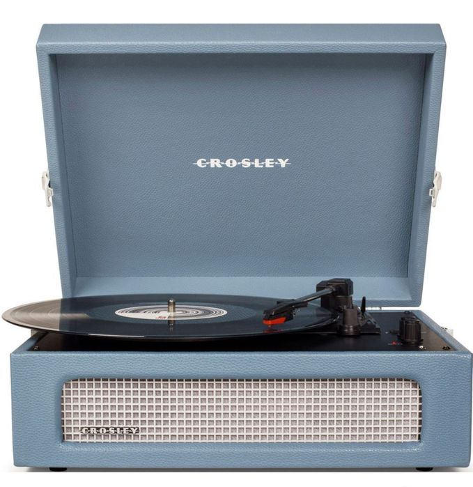 Програвач Crosley Voyager Washed Blue (CR8017A-WB)