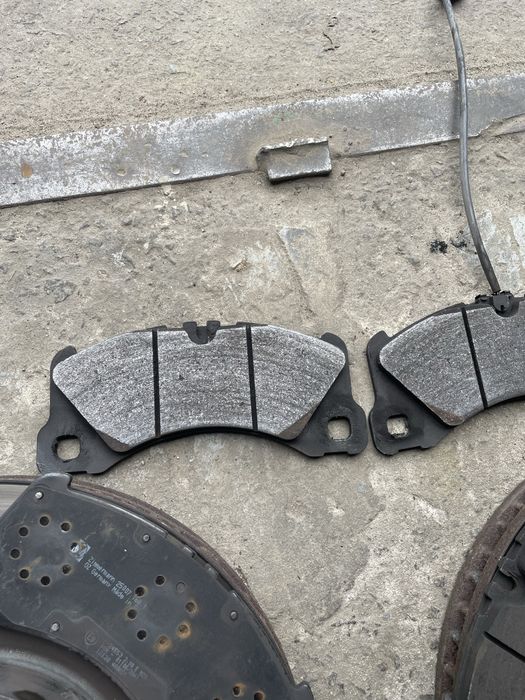 Комплект гальм порше, тормоза порш панамера 4s